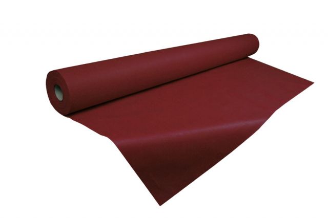 ROLLO MANTEL NOVOTEX 1,2X50 BURDEOS CON PRECORTE