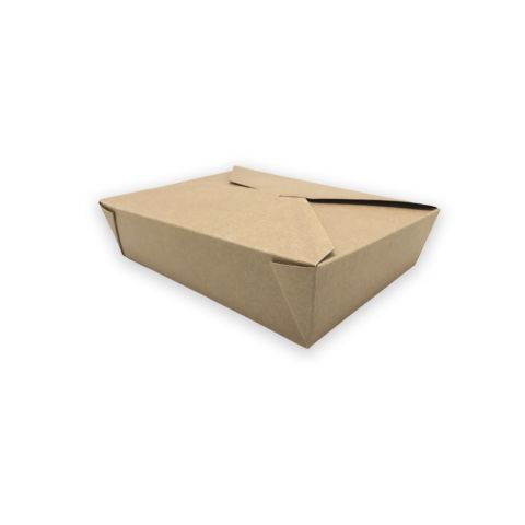 ENVASE TAKE AWAY KRAFT 152X120X63MM PQ/50UNI.C/6PQ